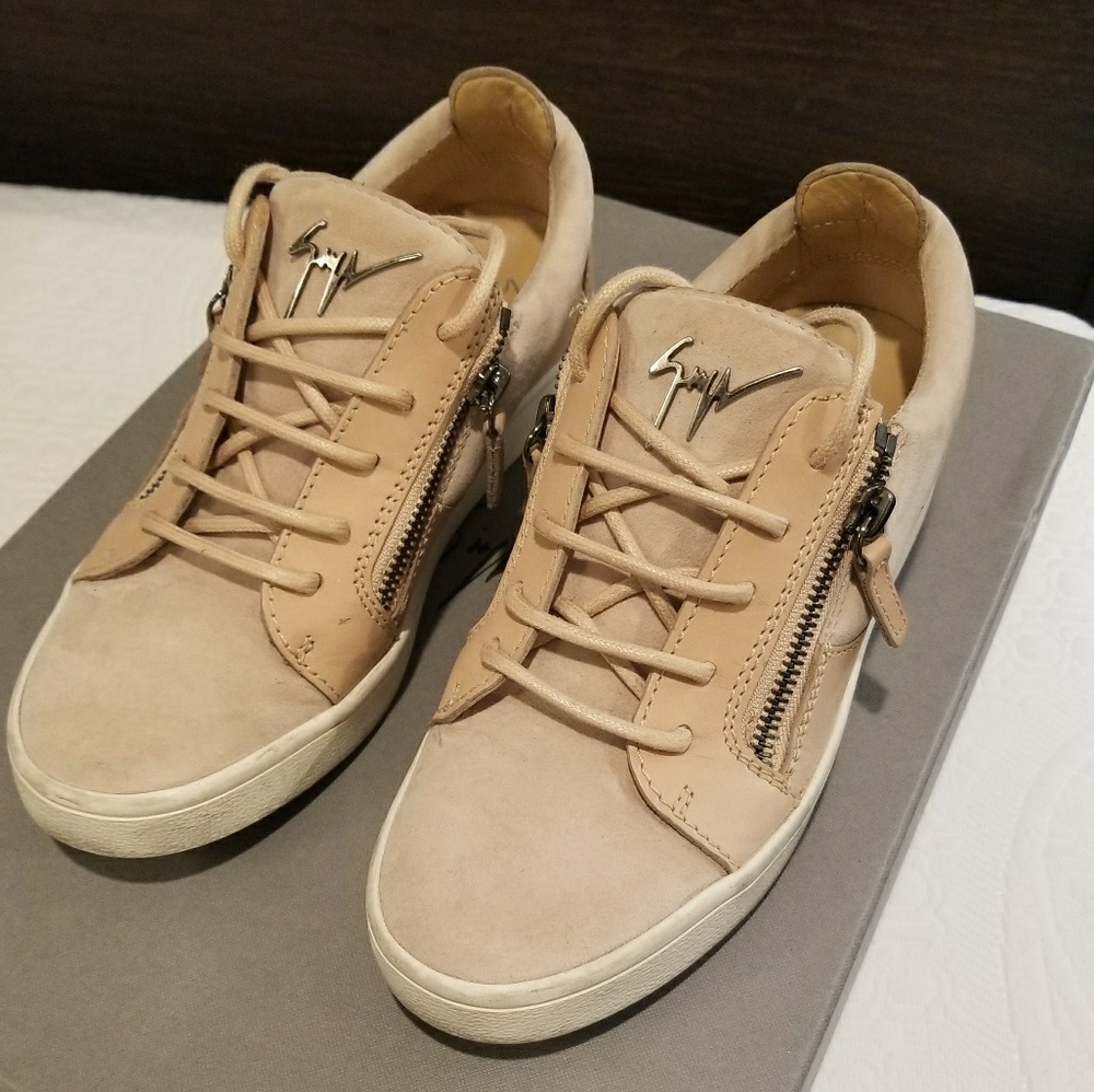 Giuseppe Zanotti Suede Rose Gold Women's US 5
